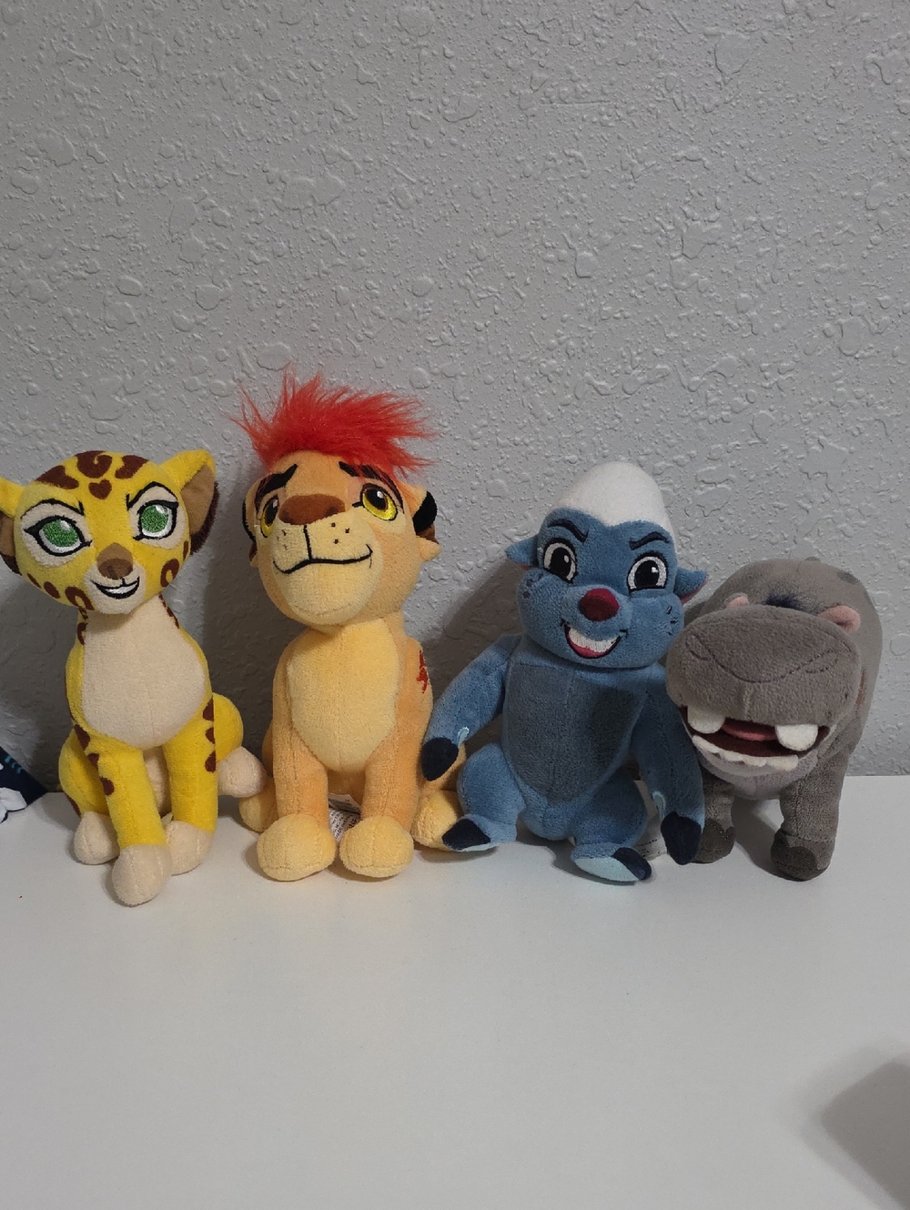 Disney The Lion Guard Plush - Yellow, Orange, Blue, Gray